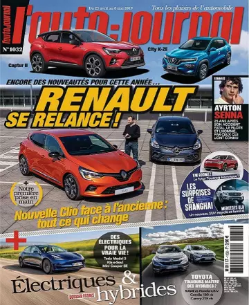 L’Auto-Journal N°1032 Du 25 Avril 2019 [Magazines]