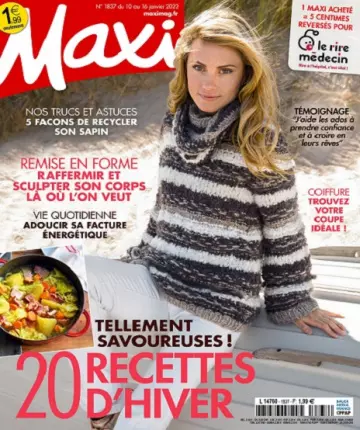 Maxi N°1837 Du 10 au 16 Janvier 2022 [Magazines]