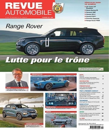 Revue Automobile N°20 Du 19 Mai 2023 [Magazines]