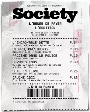 Society N°133 Du 11 Juin 2020 [Magazines]