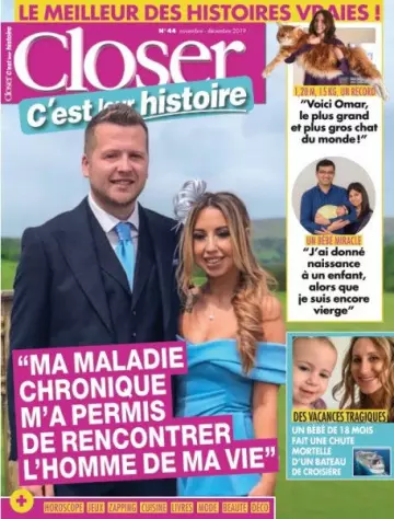 Closer C’est leur histoire - Novembre-Décembre 2019  [Magazines]