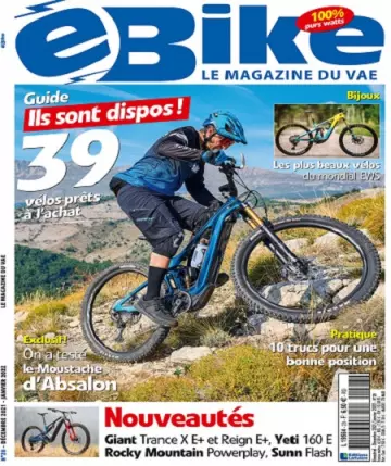 E Bike N°28 – Décembre 2021-Janvier 2022 [Magazines]