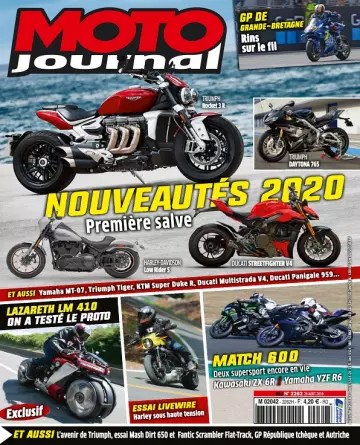 Moto Journal N°2262 Du 28 Août 2019  [Magazines]