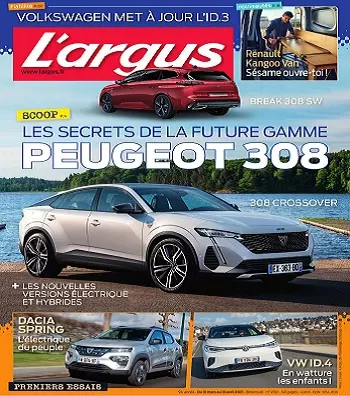 L’Argus N°4591 Du 31 Mars 2021 [Magazines]