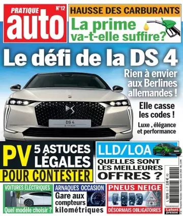 Pratique Auto N°12 – Novembre 2021-Janvier 2022 [Magazines]