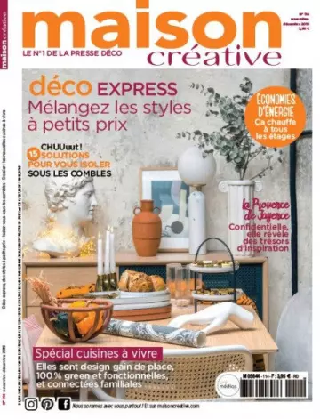 Maison Créative - Novembre-Décembre 2019 [Magazines]