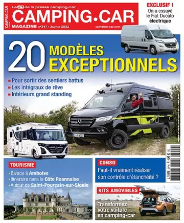 Camping-Car Magazine N°347 – Janvier 2022 [Magazines]