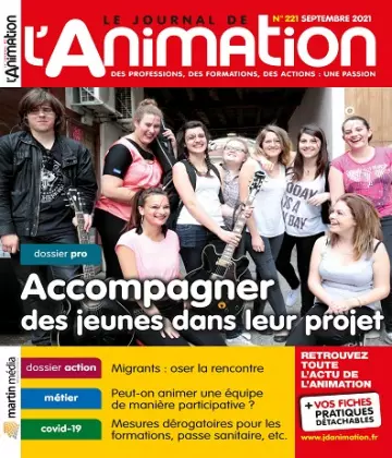 Le Journal De L’Animation N°221 – Septembre 2021 [Magazines]