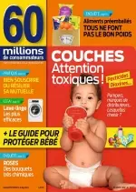 60 Millions De Consommateurs N°523 – Couches attention toxiques ! [Magazines]