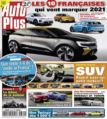 Auto Plus N°1686 Du 24 Décembre 2020 [Magazines]