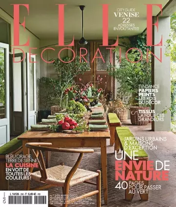 Elle Décoration N°296 – Avril 2022 [Magazines]