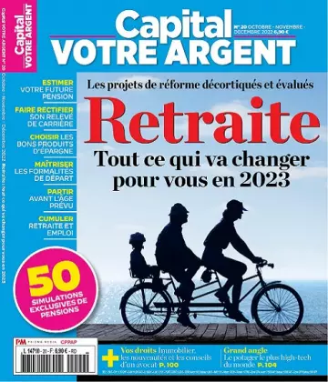 Capital Votre Argent N°20 – Octobre-Décembre 2022 [Magazines]