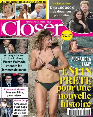 Closer N°725 Du 3 au 9 Mai 2019 [Magazines]