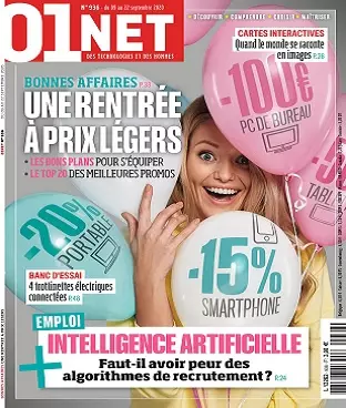 01Net N°936 Du 9 au 22 Septembre 2020 [Magazines]