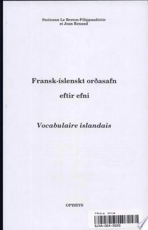 Vocabulaire Islandais - Fransk-íslenskt orðasafn eftir efni [Livres]