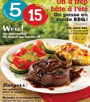 5 ingrédients 15 minutes – Mai 2021 [Magazines]