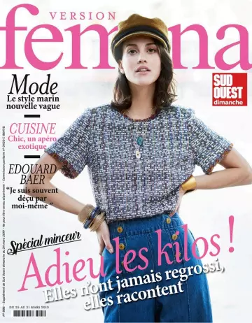 Version Femina N°886 Du 24 Mars 2019  [Magazines]