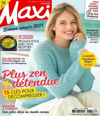 Maxi N°1784 Du 4 au 10 Janvier 2021 [Magazines]