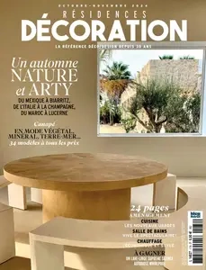 Résidences Décoration N.178 - Octobre-Novembre 2024 [Magazines]