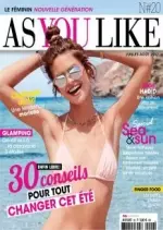 As You Like - Juillet-Août 2017 [Magazines]