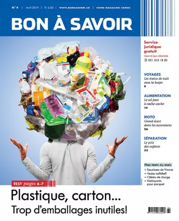 Bon à Savoir N°4 – Avril 2019 [Magazines]