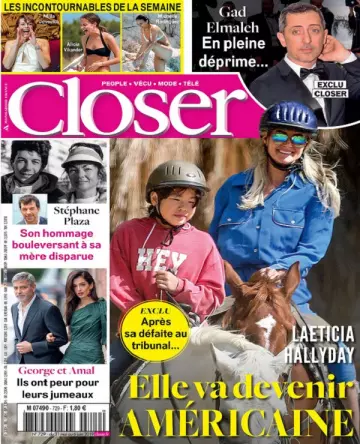 Closer N°729 Du 31 Mai 2019 [Magazines]