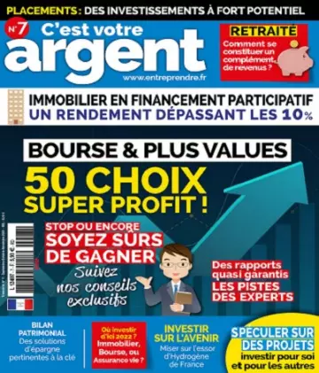 C’est Votre Argent N°7 – Septembre-Novembre 2021 [Magazines]