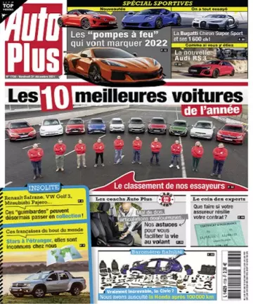 Auto Plus N°1739 Du 31 Décembre 2021 [Magazines]