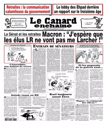 Le Canard Enchaîné N°5338 Du 1er Mars 2023  [Magazines]