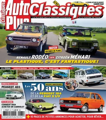 Auto Plus Classiques N°61 – Juin-Juillet 2022 [Magazines]