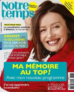 Notre Temps N°603 – Mars 2020 [Magazines]