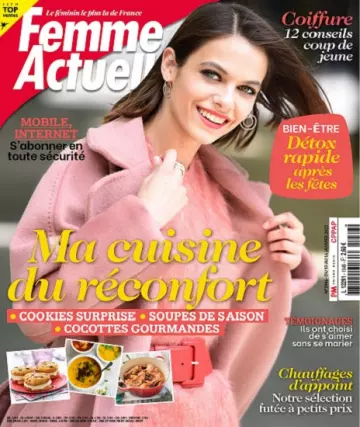 Femme Actuelle N°1946 Du 10 au 16 Janvier 2022  [Magazines]