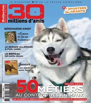 30 Millions d’Amis N°416 – Février 2023 [Magazines]