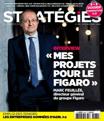 Stratégies N°2161 Du 9 au Février 2023  [Magazines]