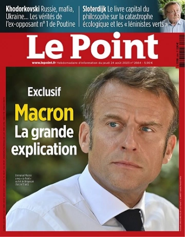 Le Point N°2664 Du 24 au 30 Août 2023  [Magazines]