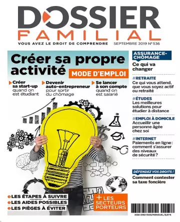 Dossier Familial N°536 – Septembre 2019  [Magazines]