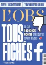 L’Obs N°2791 - 3 au 9 Mai 2018 [Magazines]