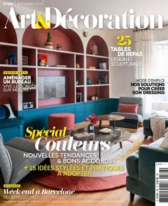 Art & Décoration N.588 - Septembre 2024 [Magazines]