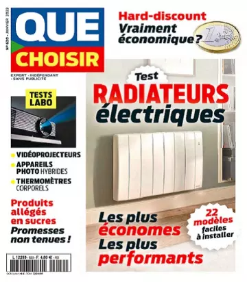 Que Choisir N°620 – Janvier 2023 [Magazines]