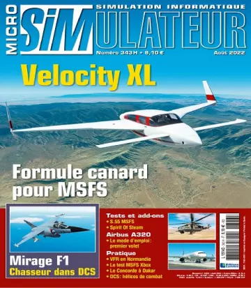 Micro Simulateur N°343 – Août 2022 [Magazines]