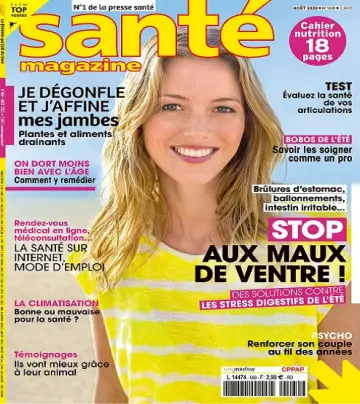 Santé Magazine N°560 – Août 2022 [Magazines]