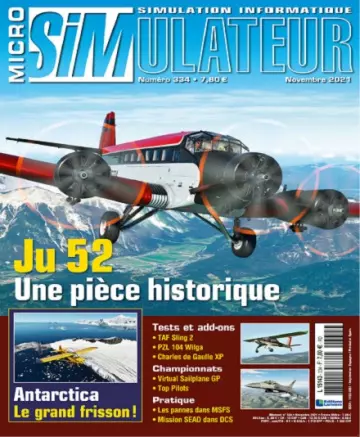 Micro Simulateur N°334 – Novembre 2021  [Magazines]