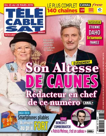 Télécâble Sat Hebdo Du 23 au 29 Mars 2019  [Magazines]