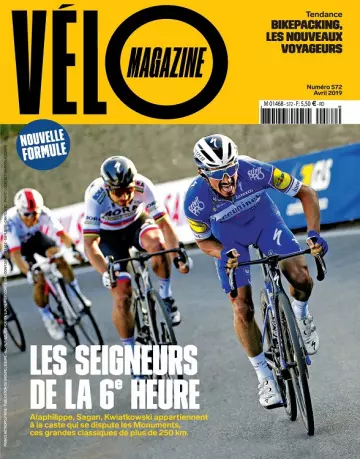 Vélo Magazine N°572 – Avril 2019 [Magazines]