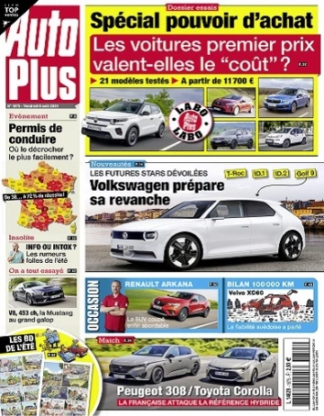 Auto Plus N°1875 Du 9 au 15 Août 2024  [Magazines]