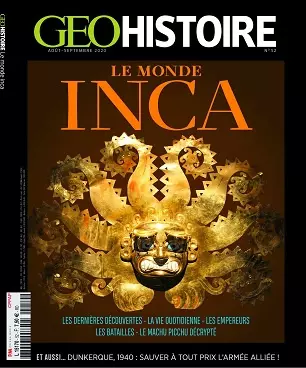 Geo Histoire N°52 – Août-Septembre 2020  [Magazines]