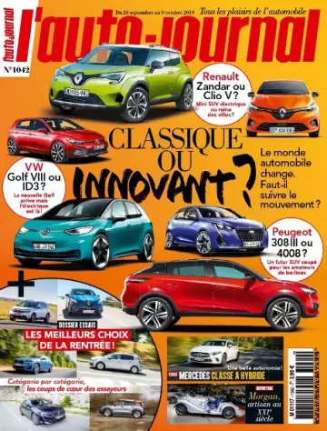 L’Auto Journal - 26 Septembre 2019 [Magazines]