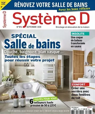 Système D N°896 – Septembre 2020 [Magazines]