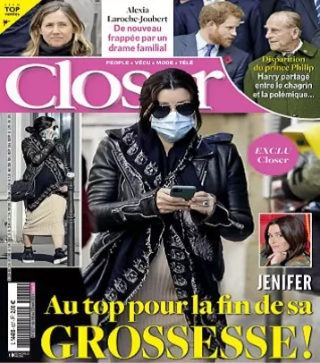 Closer N°827 Du 16 au 22 Avril 2021 [Magazines]