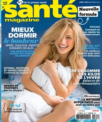 Santé Magazine N°568 – Avril 2023  [Magazines]